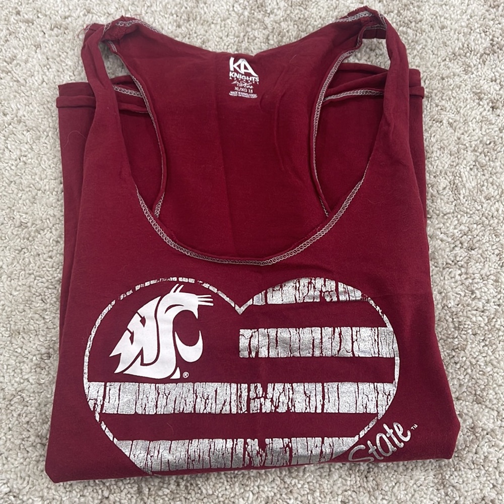 WSU Razorback tank-top